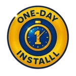 One-Day Install badge
