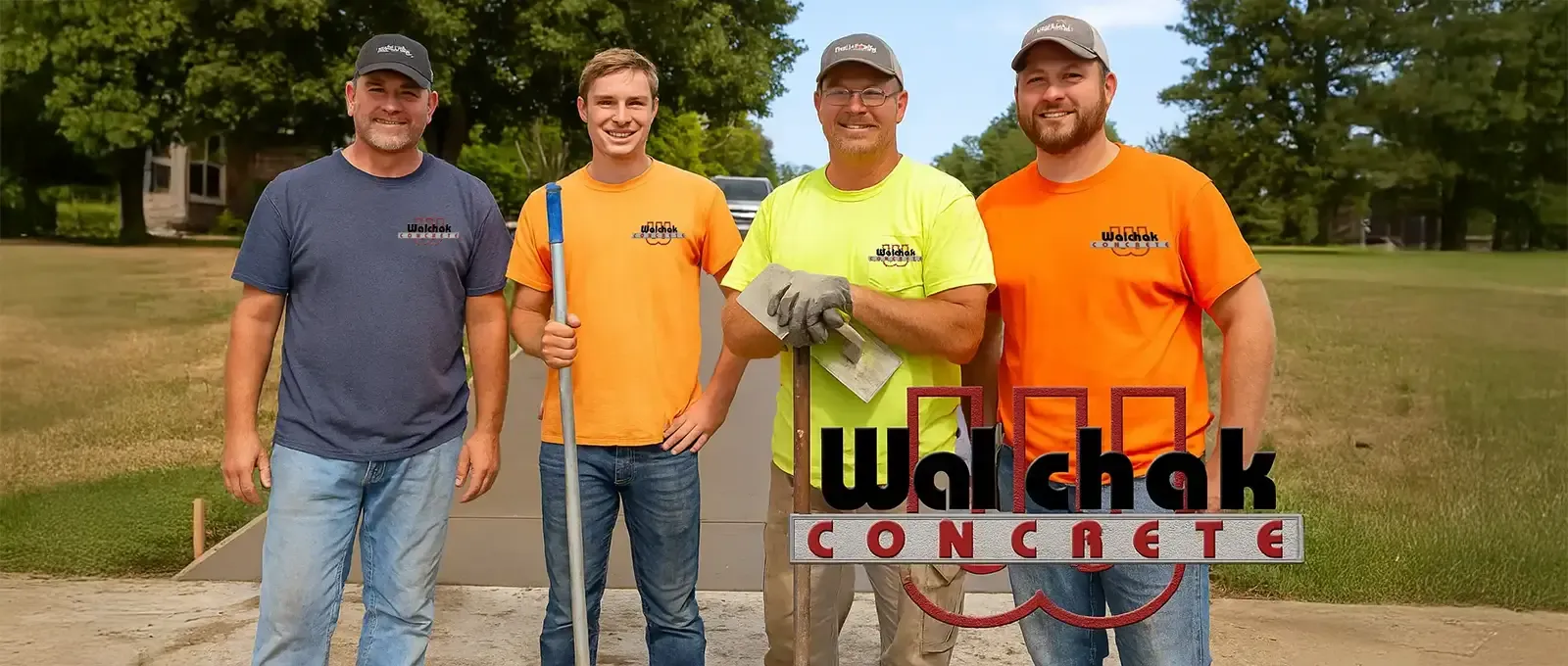 The Walchak Concrete & Coatings team in Winona, MN