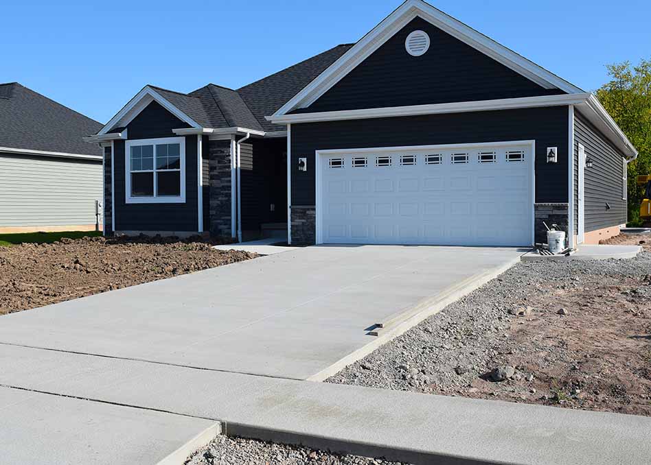 Driveway Construction with a Concrete Cement Foundation